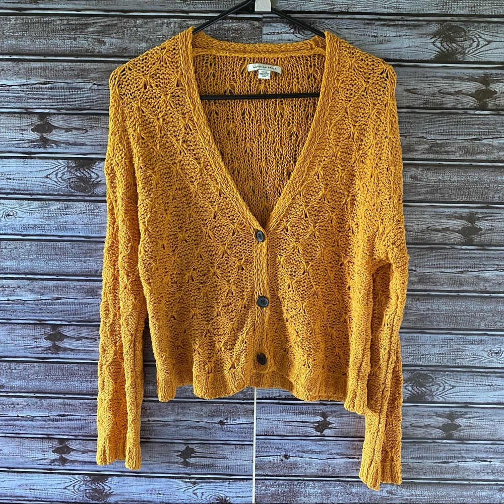American Eagle Button-Down Cardigan Size S - Picture 1 of 6